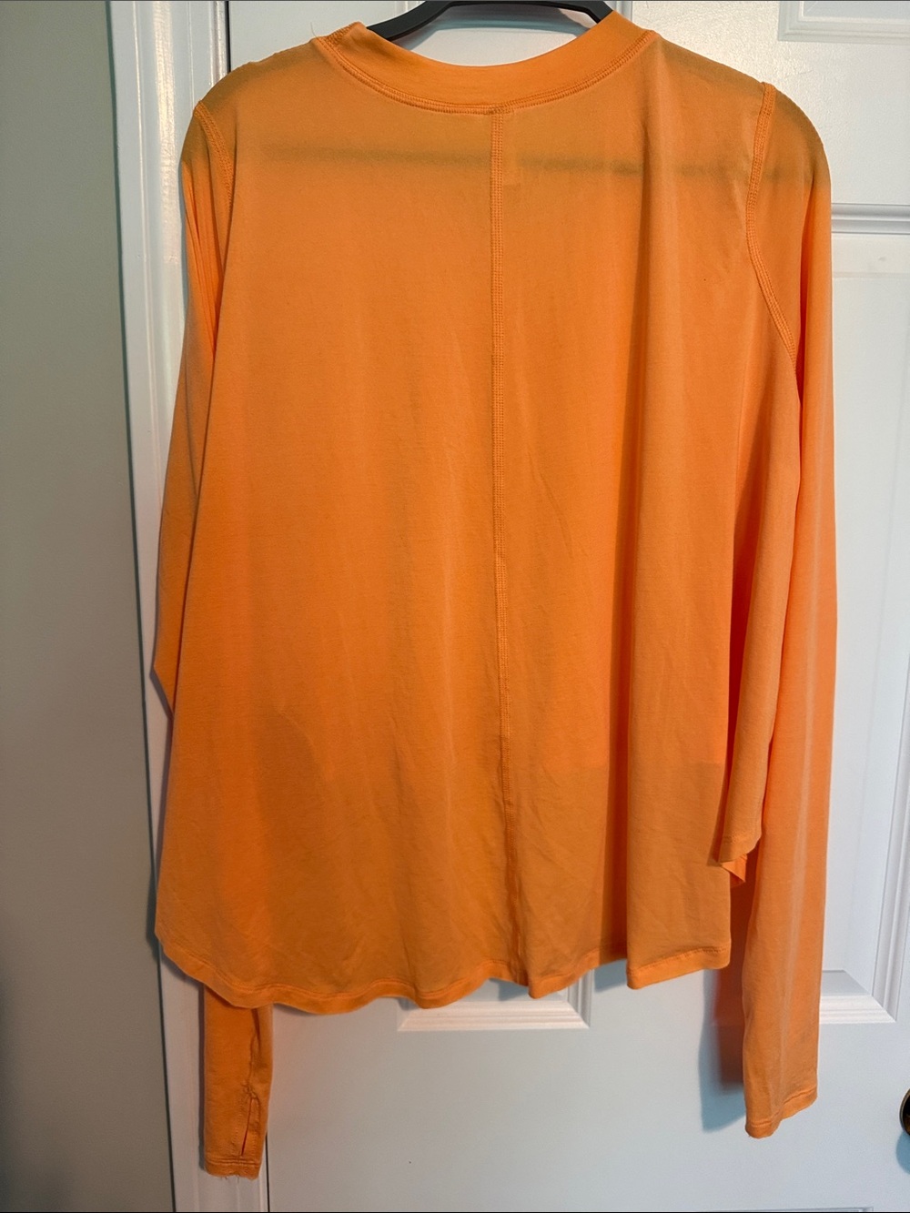 FP Movt Long-Sleeve high low Top - Orange - Picture 5 of 6